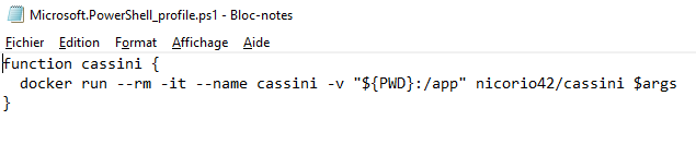 Screenshot to open Powershell as admin